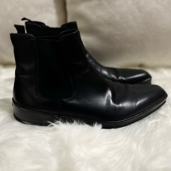 PRADA NEW Leather boots - MEN with dust bags - Picture 2 of 6